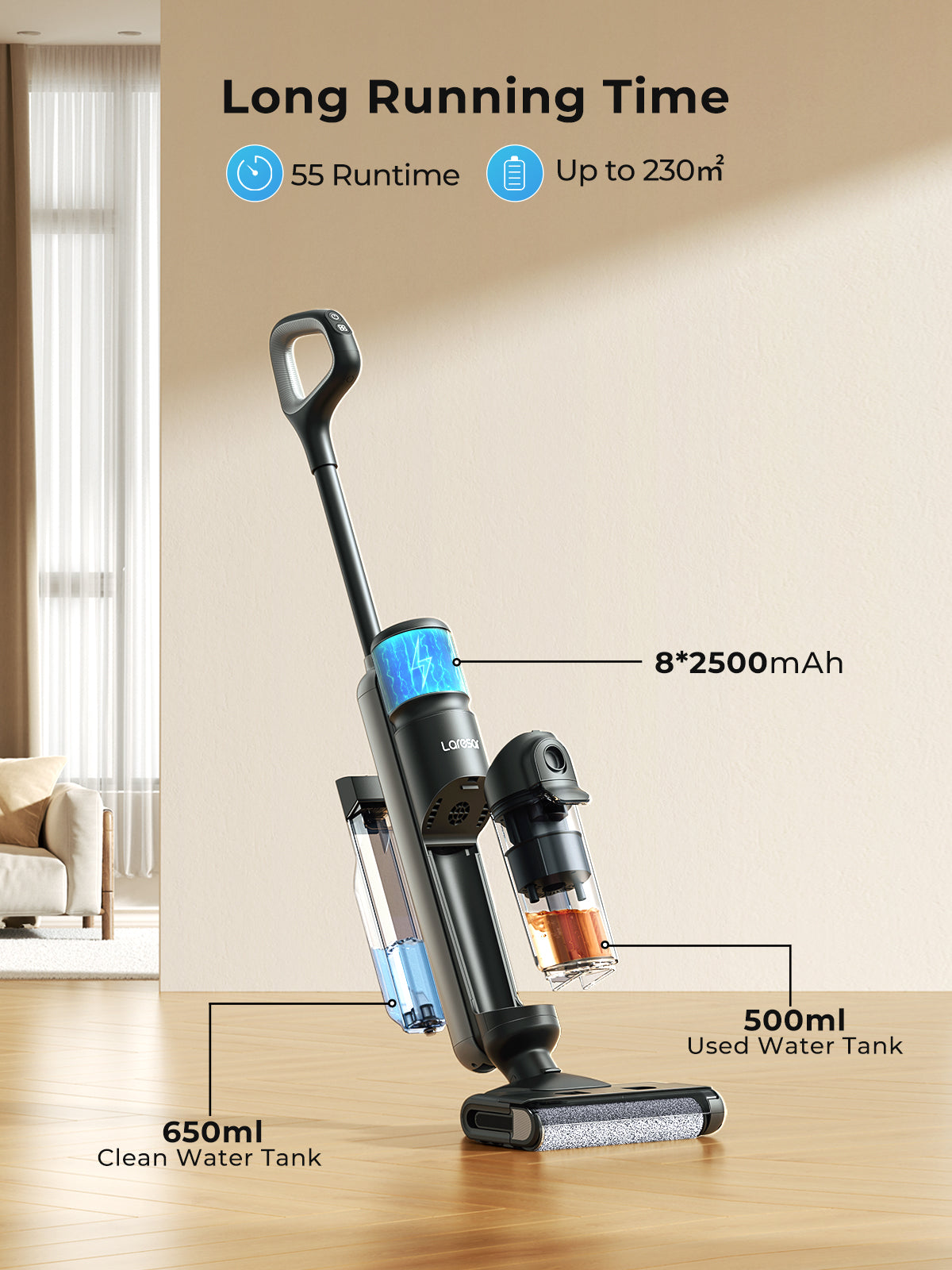 Laresar M3 Cordless Floor Washer