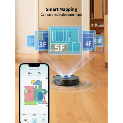 Laresar L20+ Self-Emptying Robot Vacuum and Mop Combo