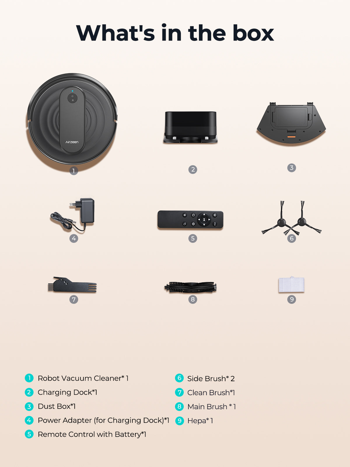 Airzeen Robot Vacuum Cleaner