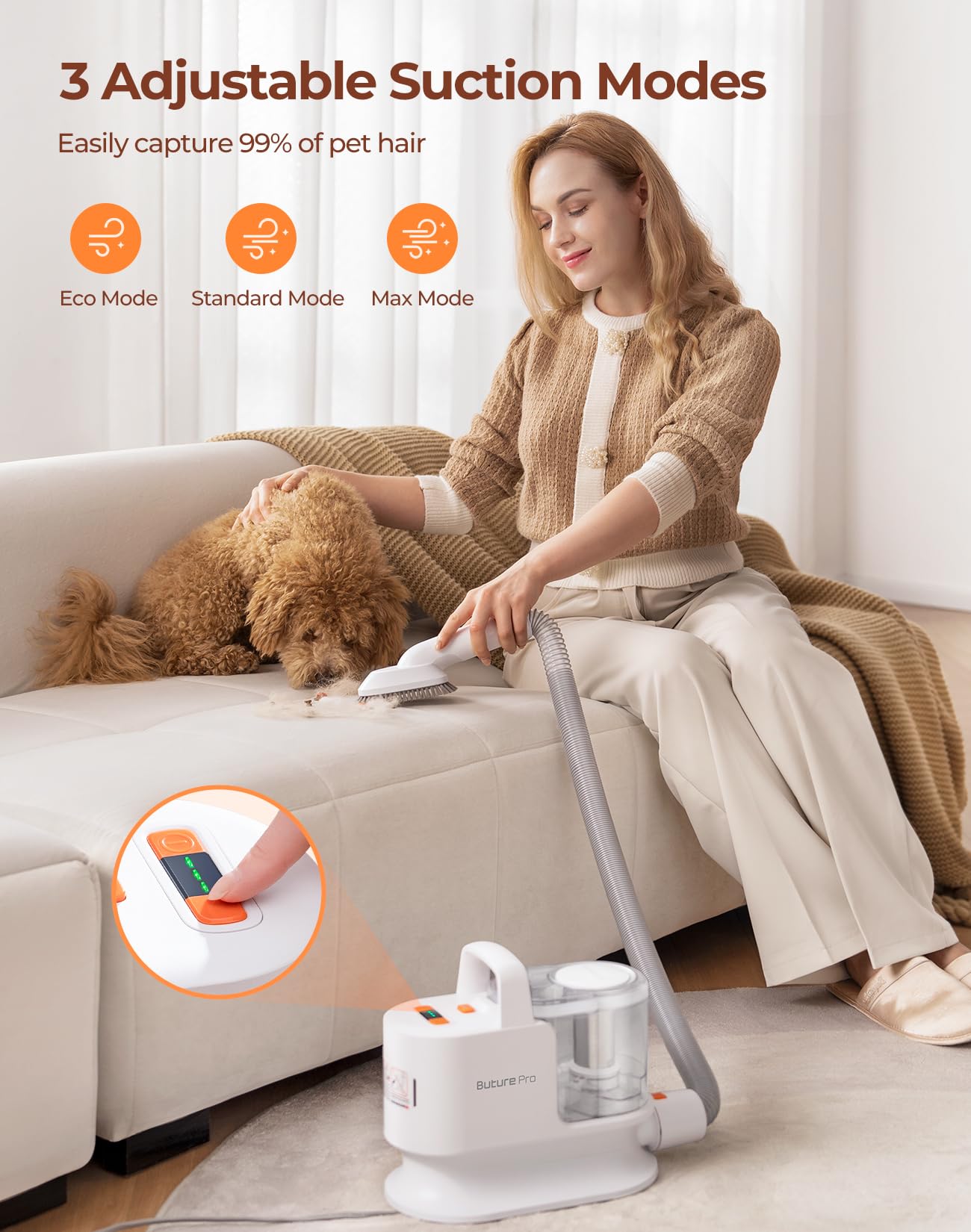 BUTURE Pet vacuum cleaner PV01
