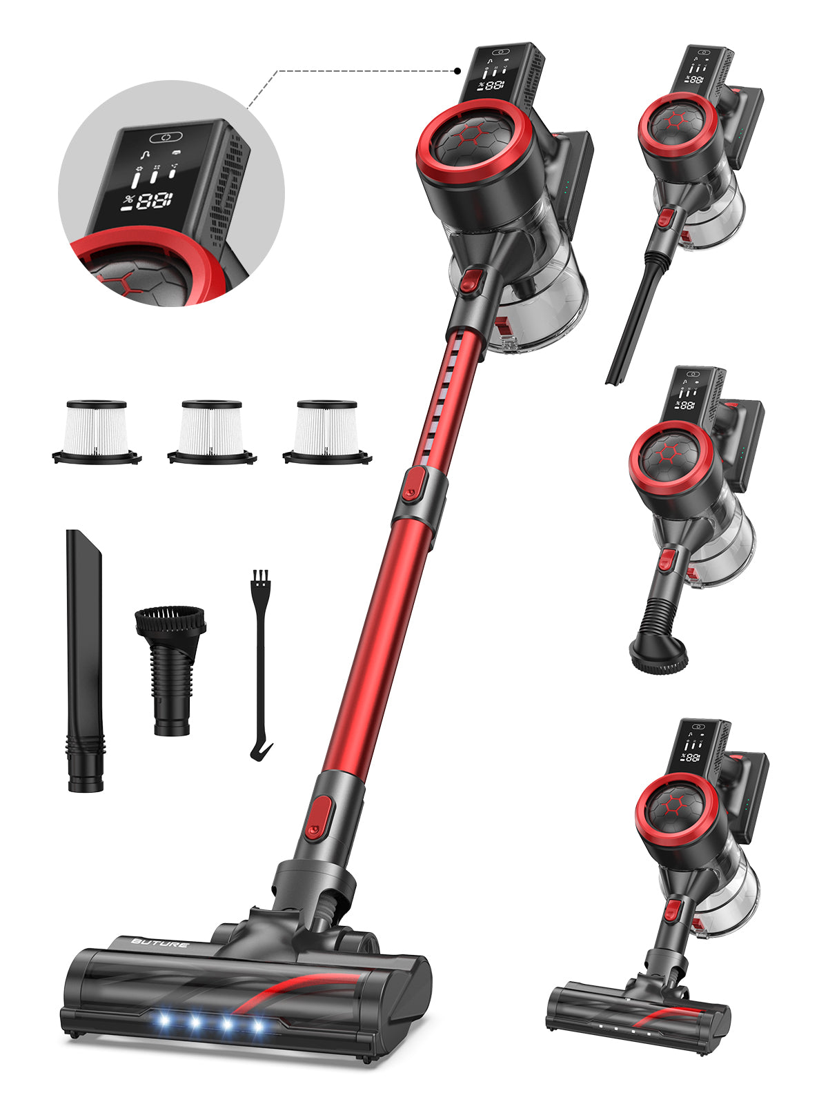 BUTURE JR700 Cordless Vacuum Cleaner