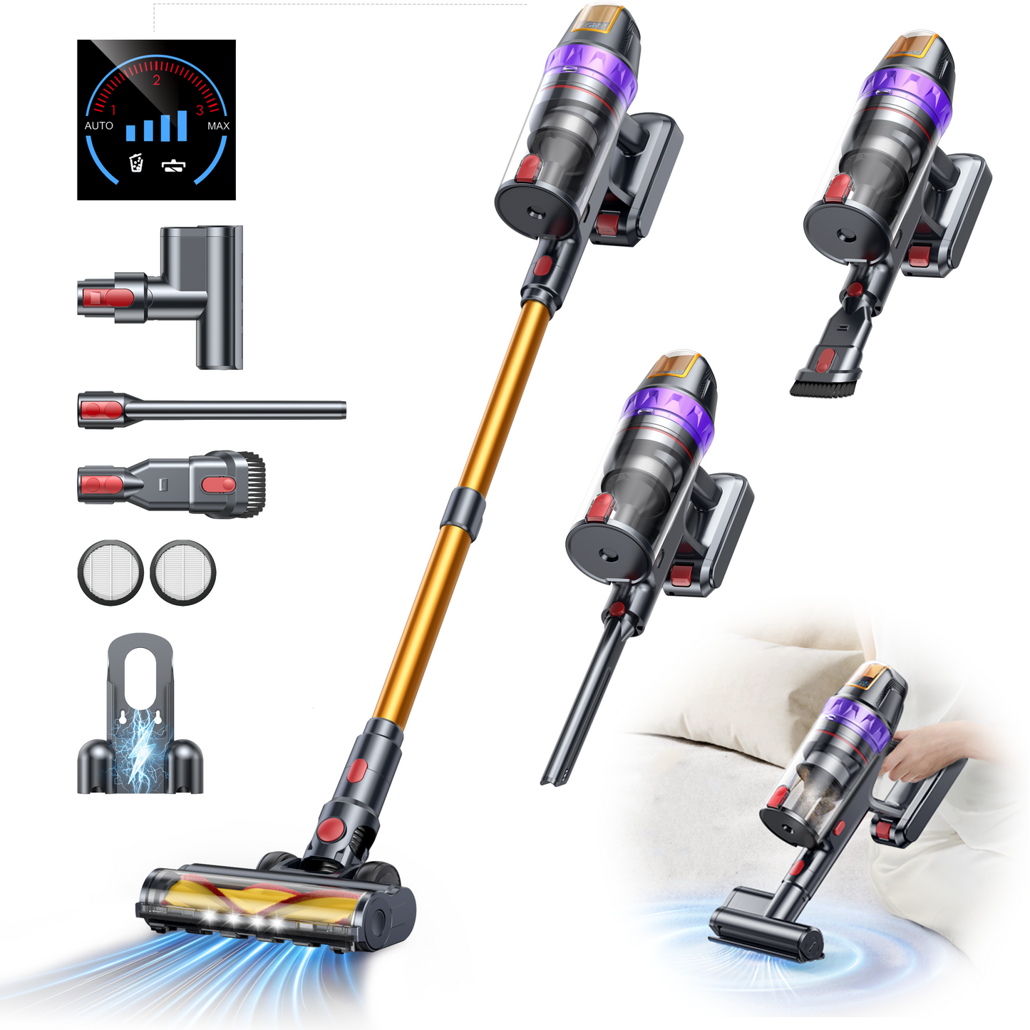 Buture VC90 Cordless Stick Vacuum