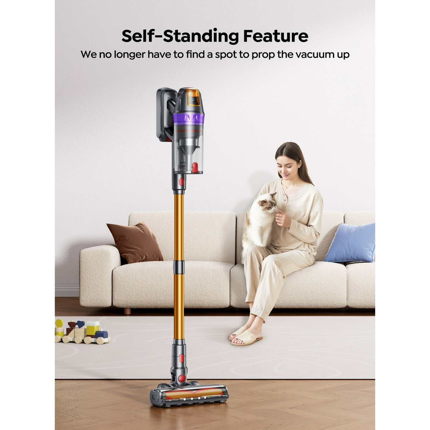 Buture Cordless Stick Vacuum Cleaner