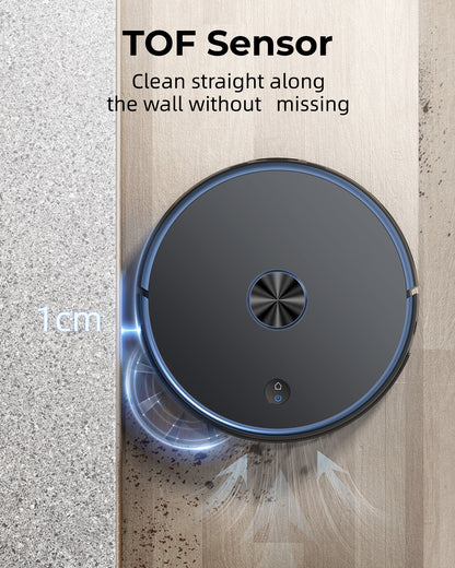 Laresar L6 Pro Self Emptying Robot Vacuum and Mop Combo