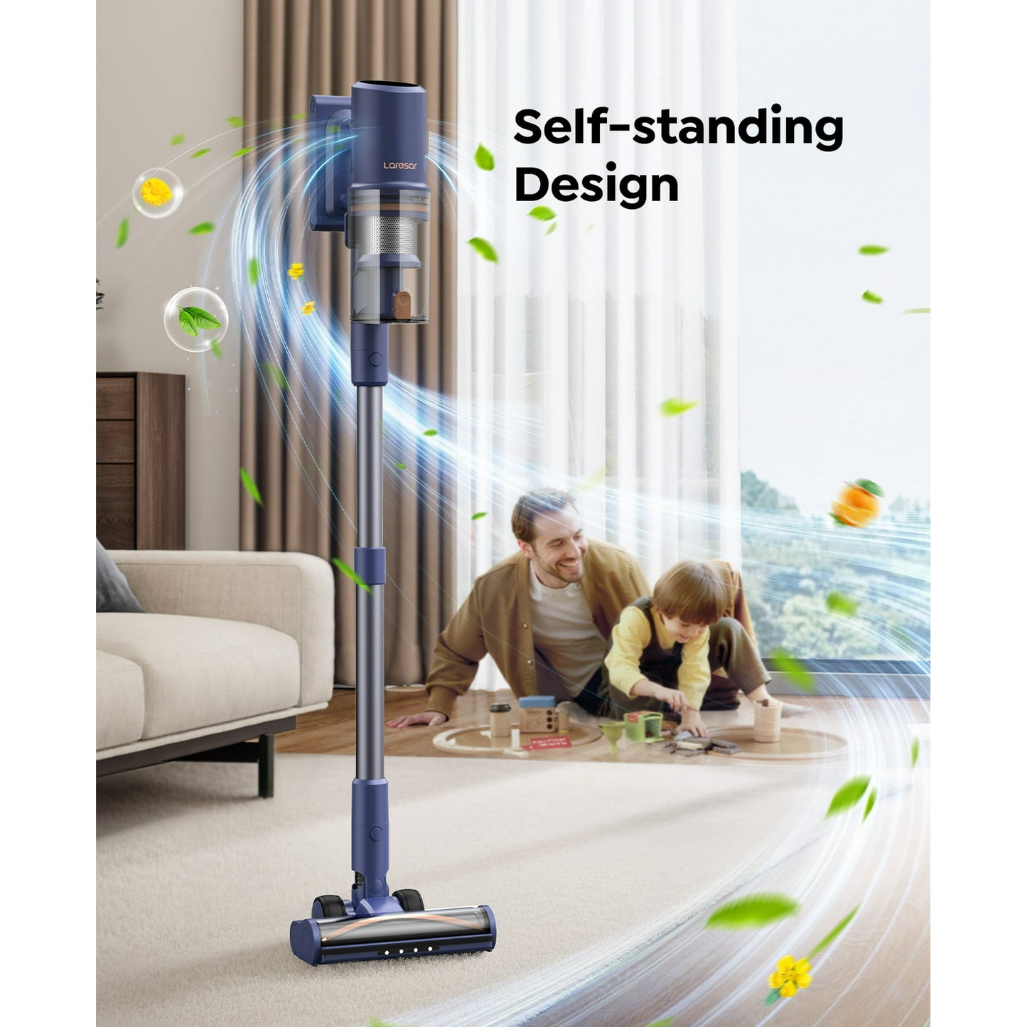 Laresar V11 Cordless Stick Vacuum Cleaner