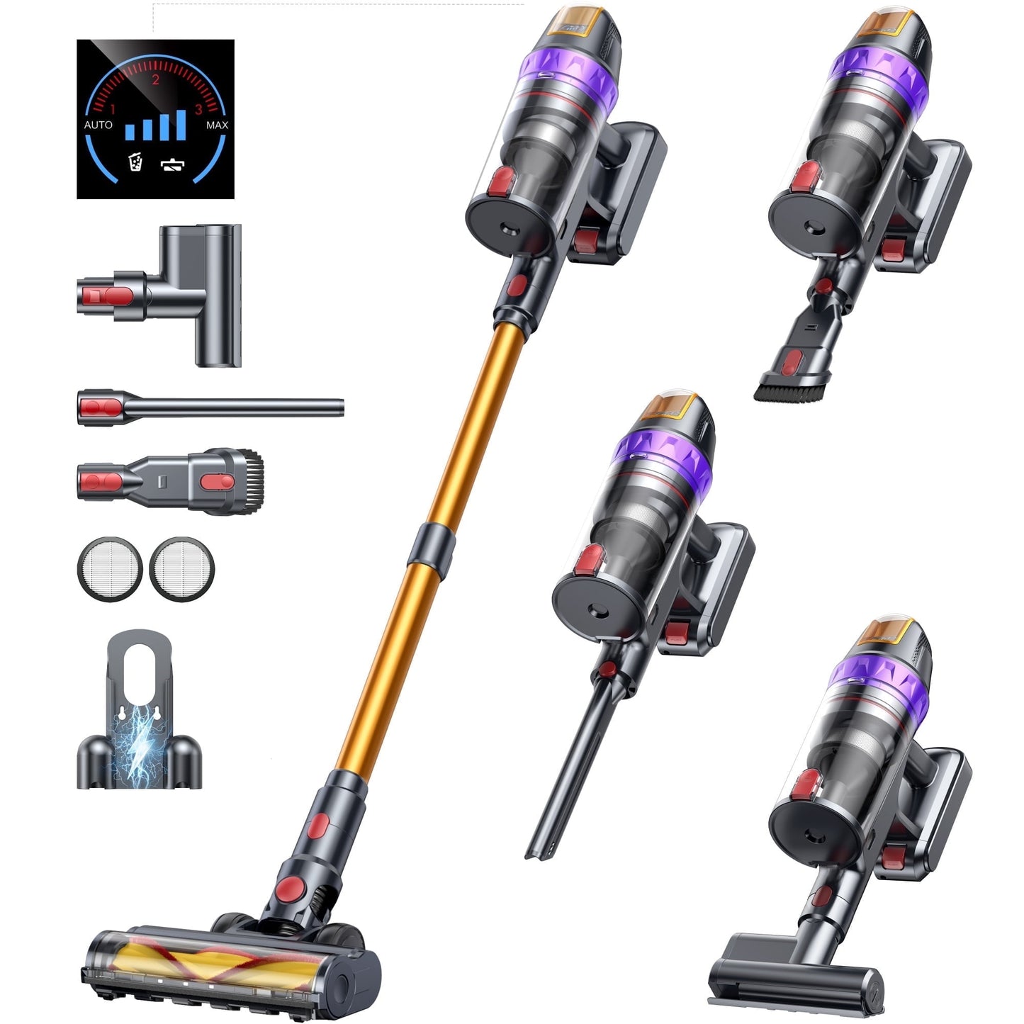 Buture Cordless Stick Vacuum Cleaner
