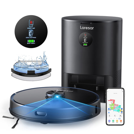 Laresar L6 Pro Self Emptying Robot Vacuum and Mop Combo