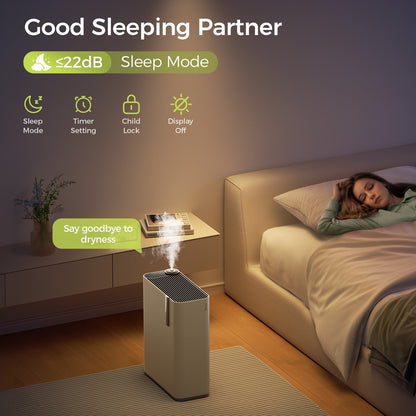 Dhyala KJ01 Air Purifier for Allergies and Asthma