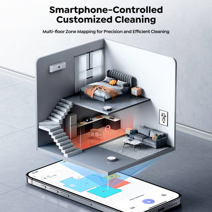 LARESAR L10 Robot Vacuum Cleaner