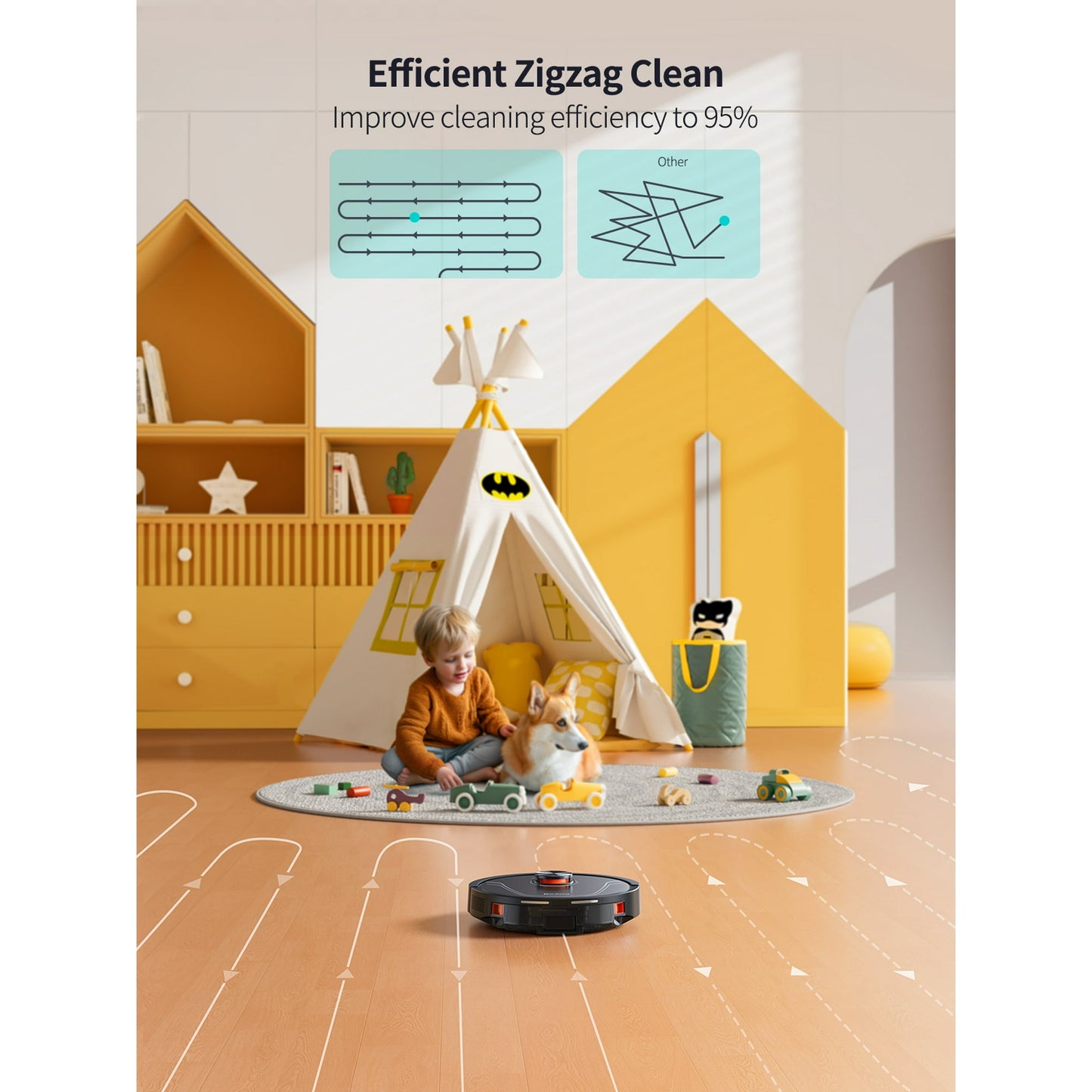 Honiture V8P Robot Vacuum Cleaner